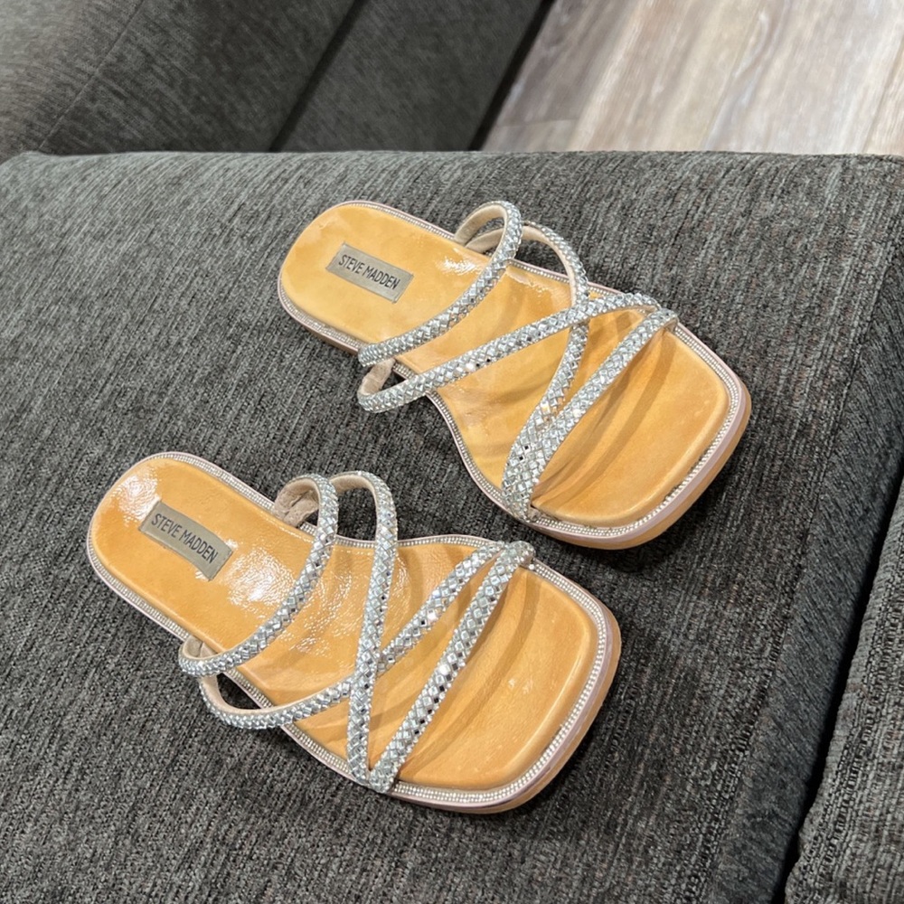 Steve Madden sparkly sandals